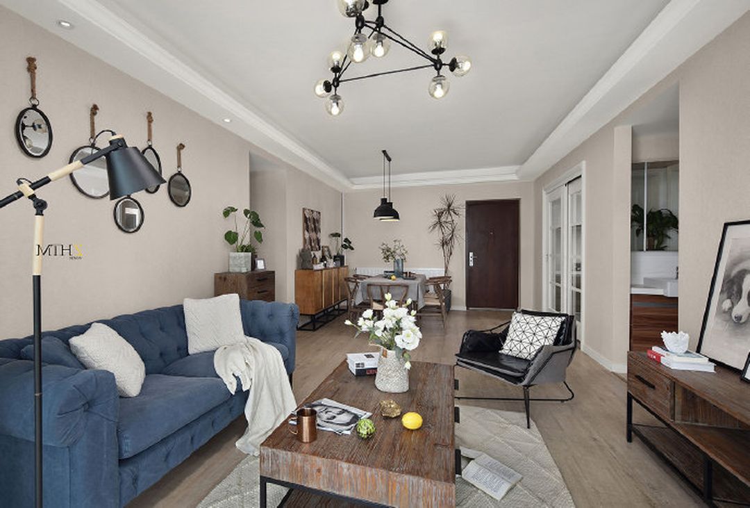 家居 | 120㎡混搭风格家居设计 ​​​​装修效果图片_3