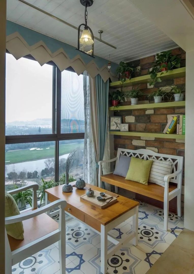 32张封闭式阳台设计，最全的参考收了备用装修效果图片_24