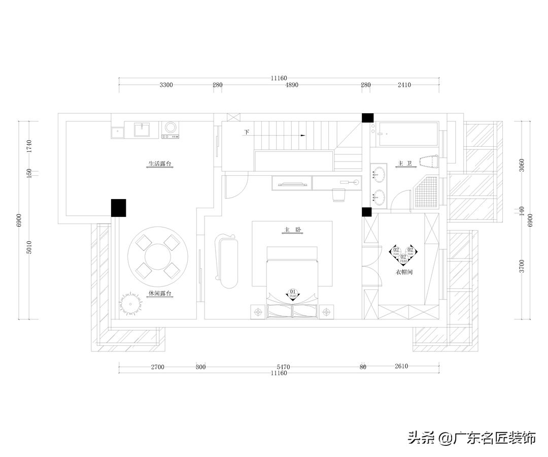 356m²新中式豪宅，盛世门庭，古典的低调与奢华装修效果图片_11