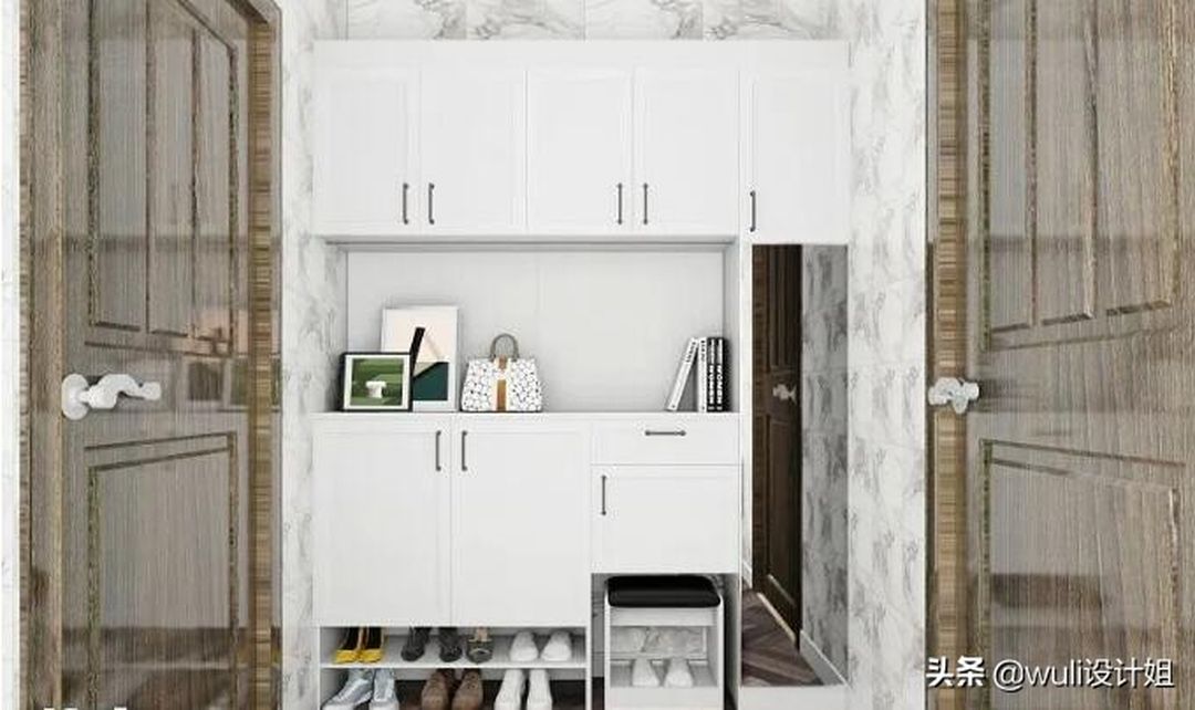 恕我直言，30个玄关设计总有一款适合你！装修效果图片_26