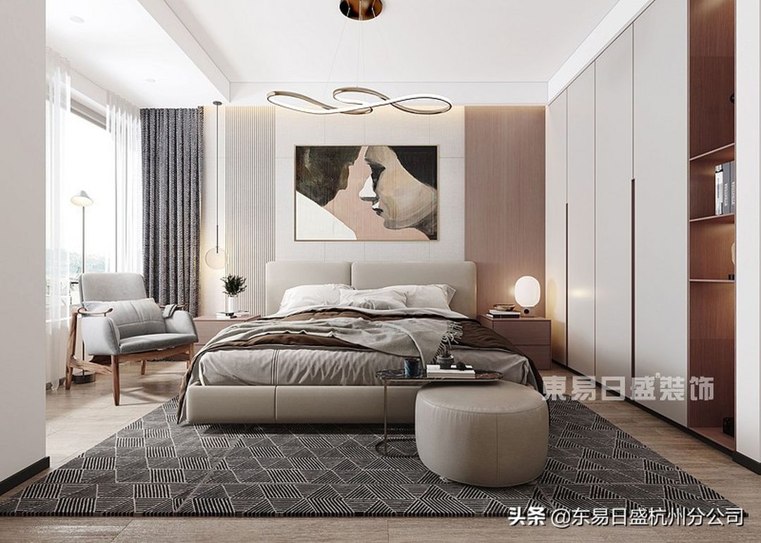 165㎡现代风装修，岁月温柔一如既往装修效果图片_4