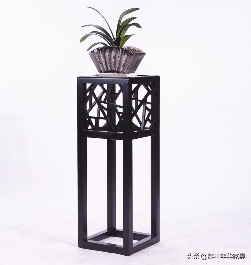 让人眼前一亮的新中式花架，你会喜欢吗？装修效果图片_13