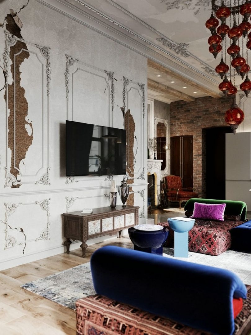 像教堂一般美丽的超美艺术欧式暖宅装修效果图片_6