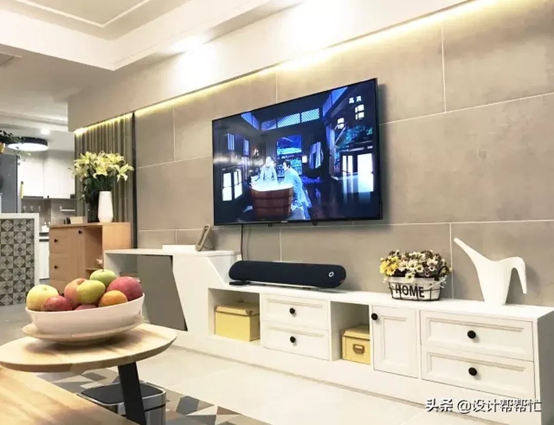 新房现代简约混搭风格，进门客餐厅成亮点，忍不住晒晒装修效果图片_3