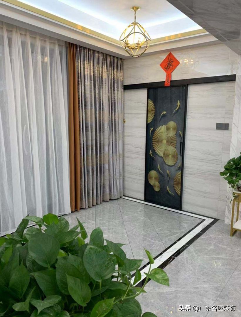 224m²轻奢靓家，朴实的棕色，带来精致典雅的生活装修效果图片_7