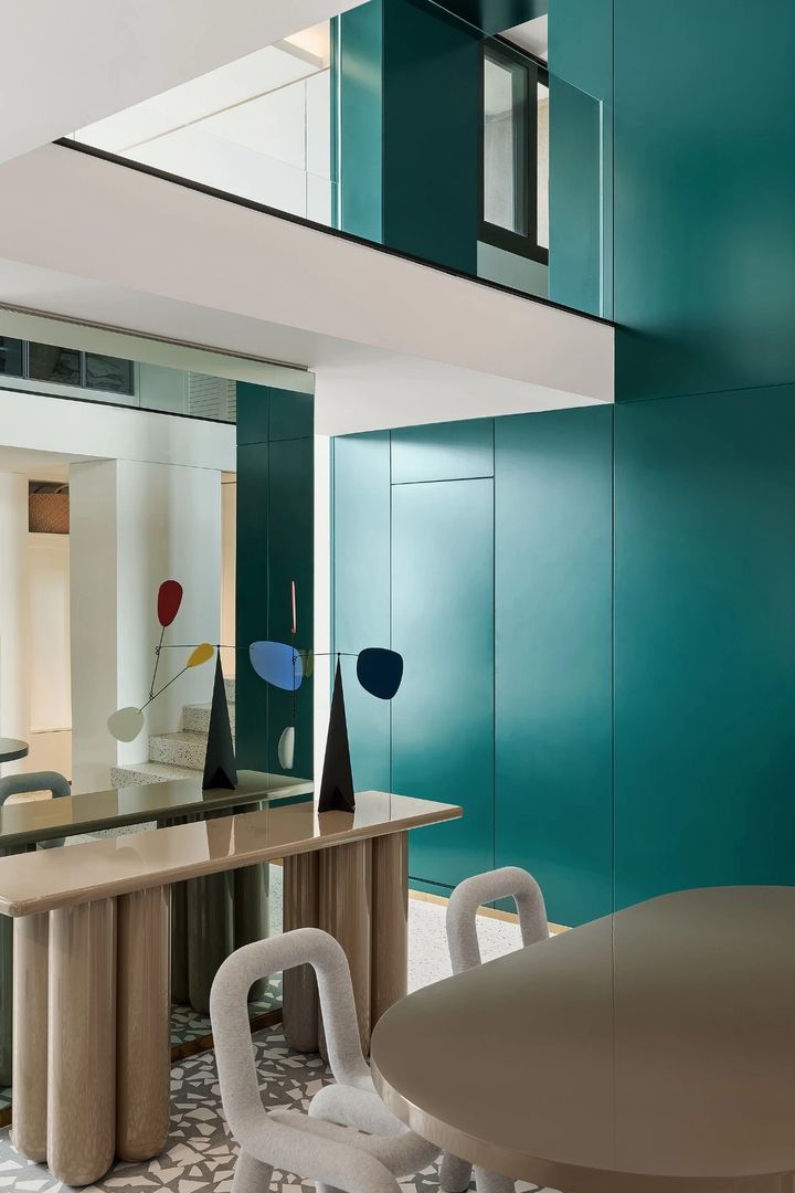 「家居设计」一个人住300m2 复式公寓，可以安放灵魂的家装修效果图片_20