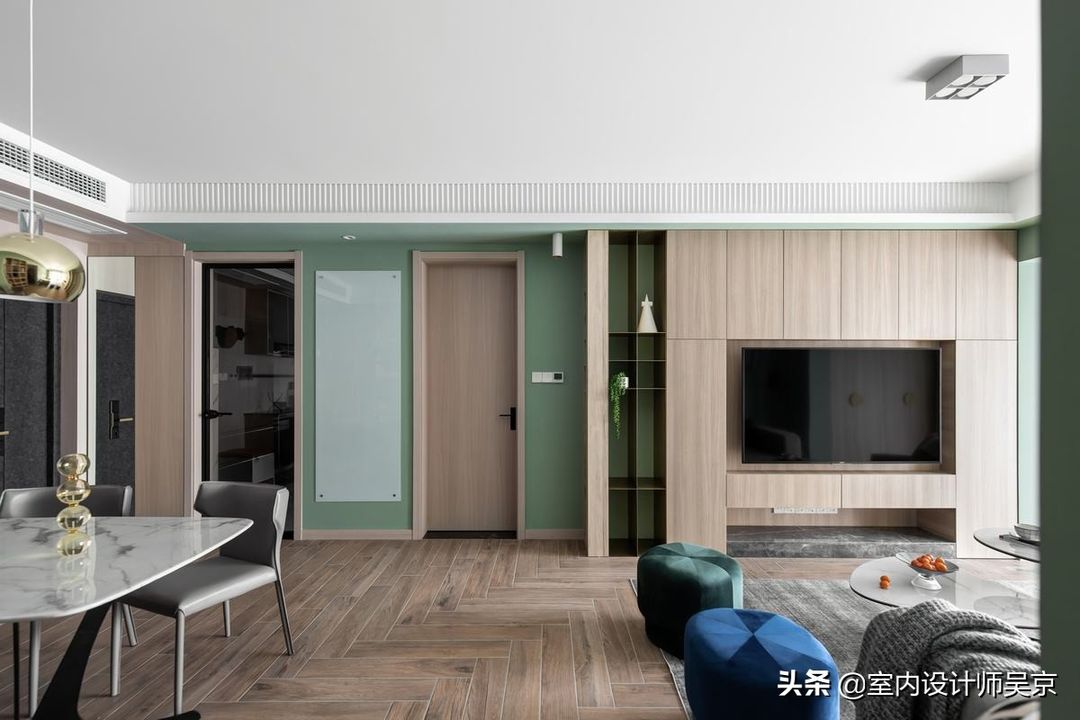 三种绿色-演绎惬意现代休闲风装修效果图片_12