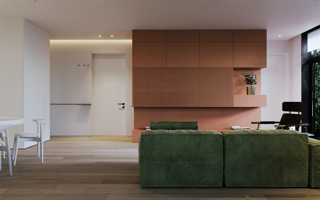 「家居设计」多彩新型北欧风公寓，充满创意与艺术感的独特设计装修效果图片_8