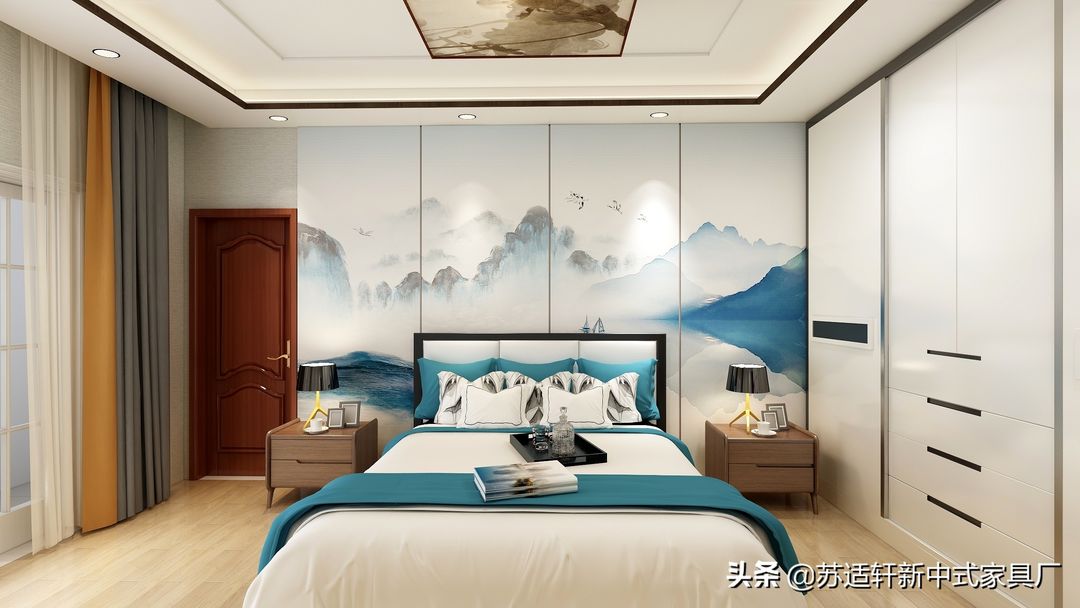 新中式风格客厅装修效果图装修效果图片_3
