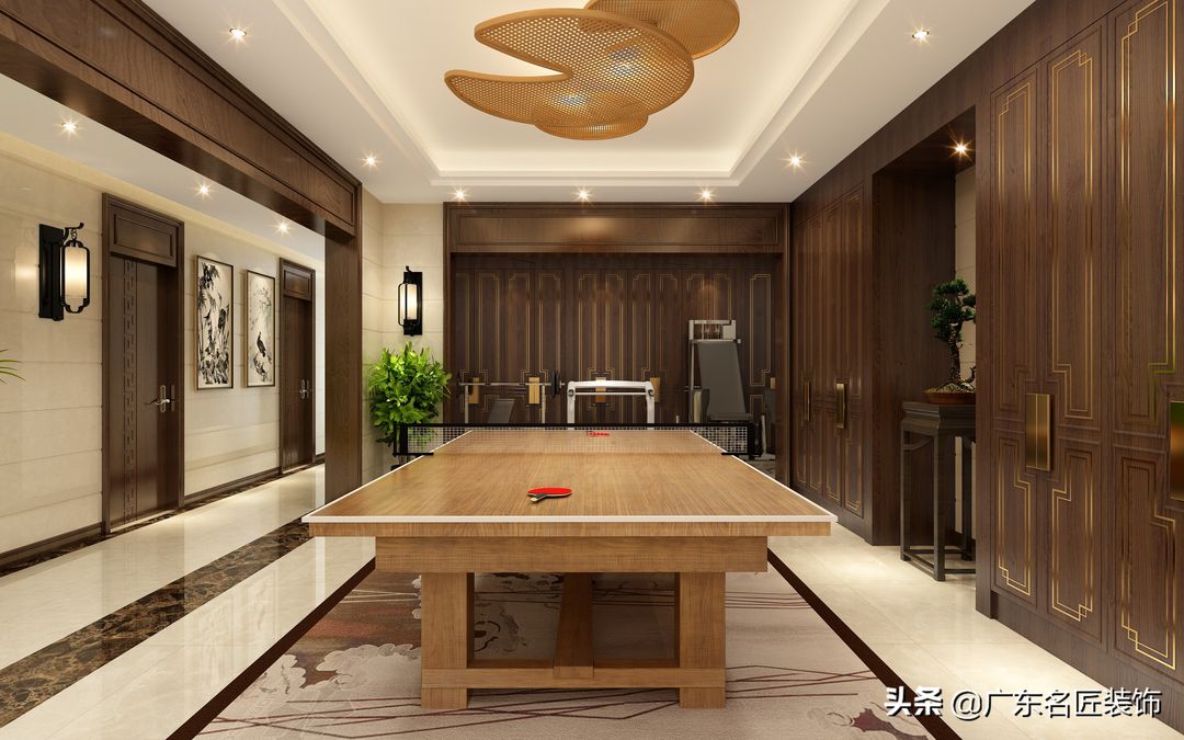 129m²原木轻奢大宅，大气到让人尖叫装修效果图片_5