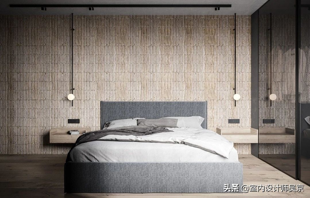 简约复式公寓，石材墙面竟如此有质感装修效果图片_12