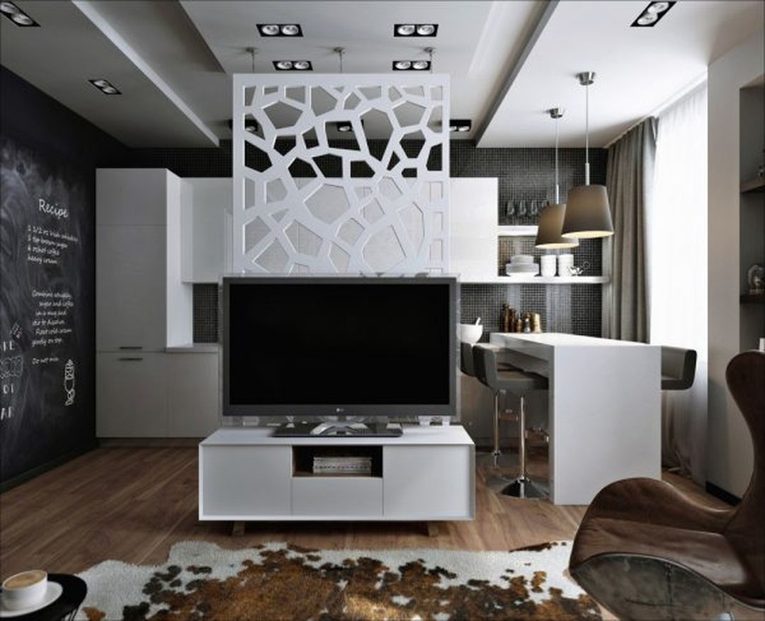 简单又暗藏玄机的，实现现代简约完美混搭装修效果图片_1