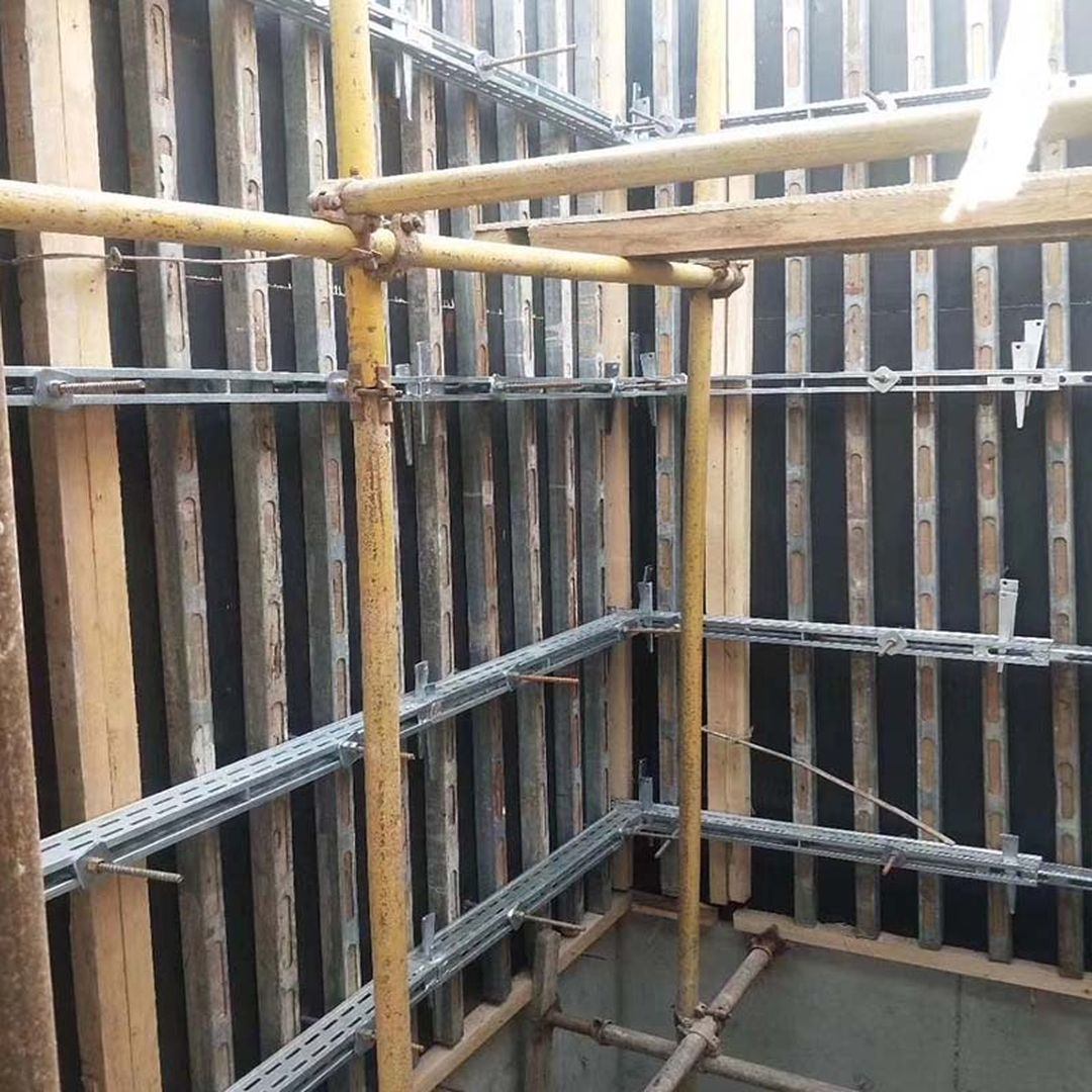 剪力墙模板支撑加固装修效果图片_2