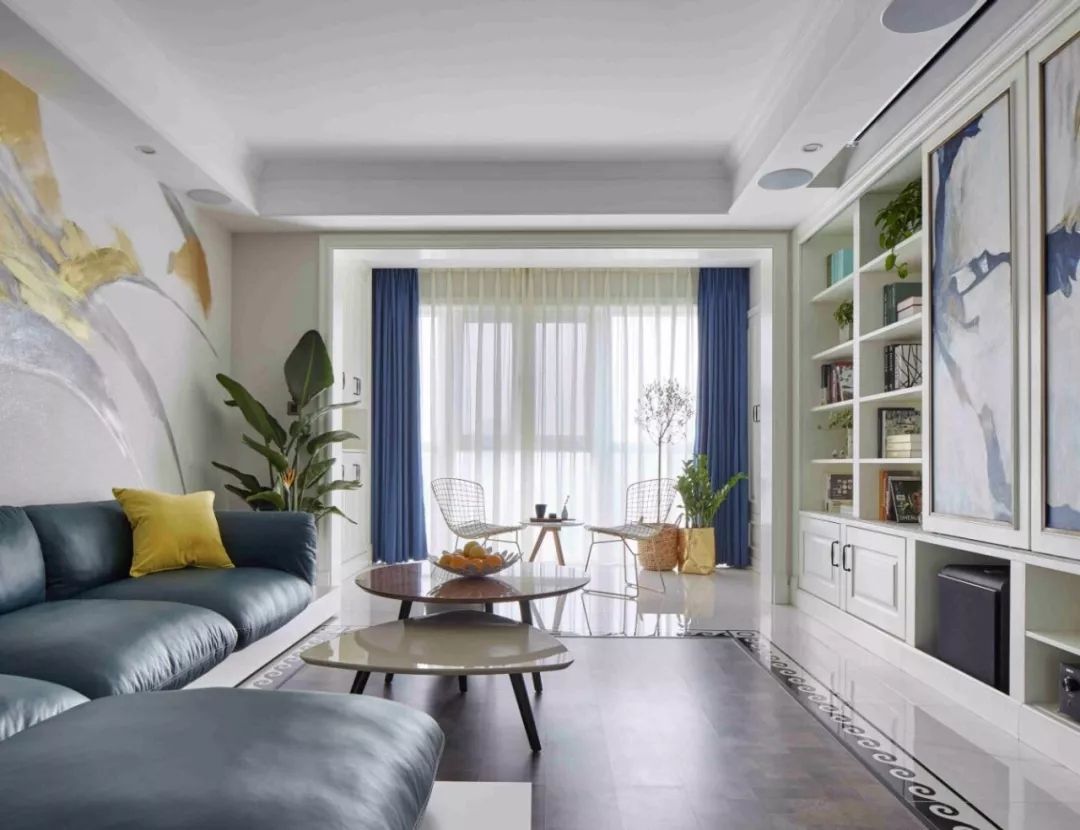 21张阳台纳入客厅设计，搭配好让客厅更加宽敞舒适装修效果图片_12
