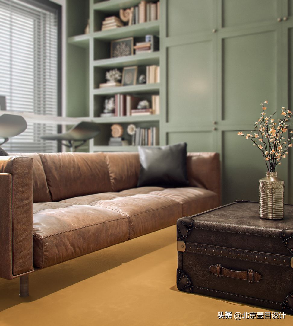 65㎡少见户型一居室改两居设计方案装修效果图片_6