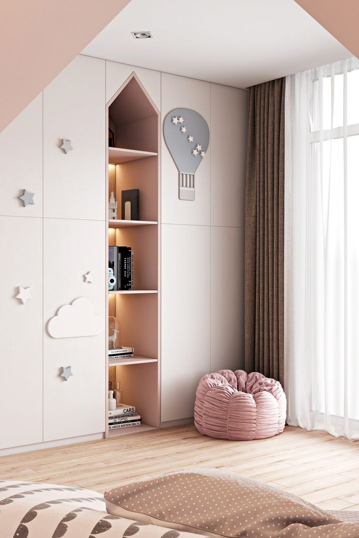 儿童房这样设计，fashion有趣也实用装修效果图片_6