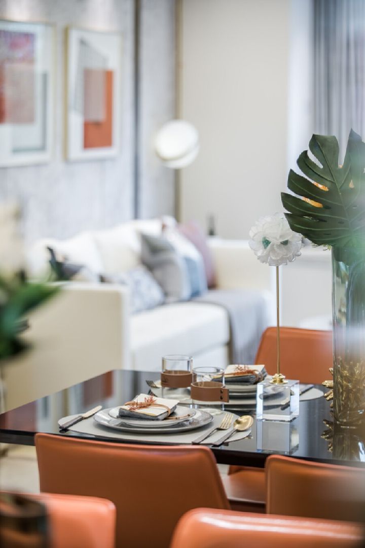 「家居设计」恰到好处的温柔轻奢，三户型品质美学家 | 圣易文装修效果图片_31