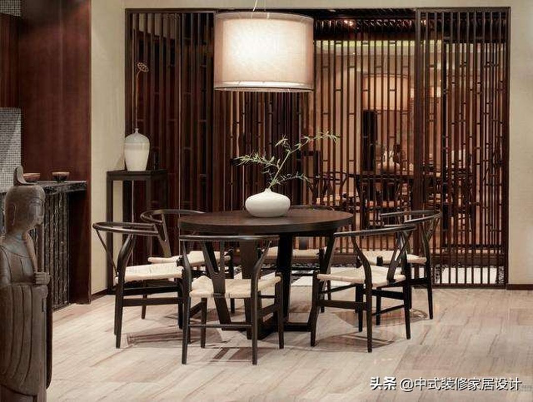 15个新中式餐厅案例，古典现代皆有，值得借鉴装修效果图片_3