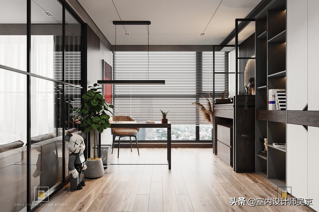 灰色调，小户型，8090的最爱装修效果图片_5