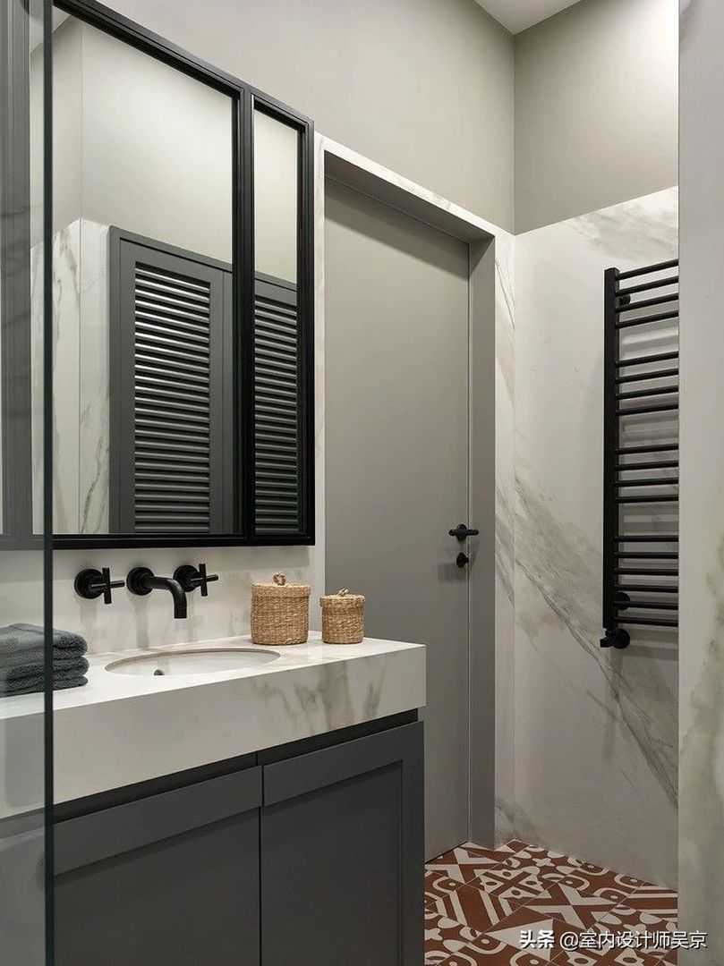 88㎡ 高级灰设计，营造轻奢之美装修效果图片_13