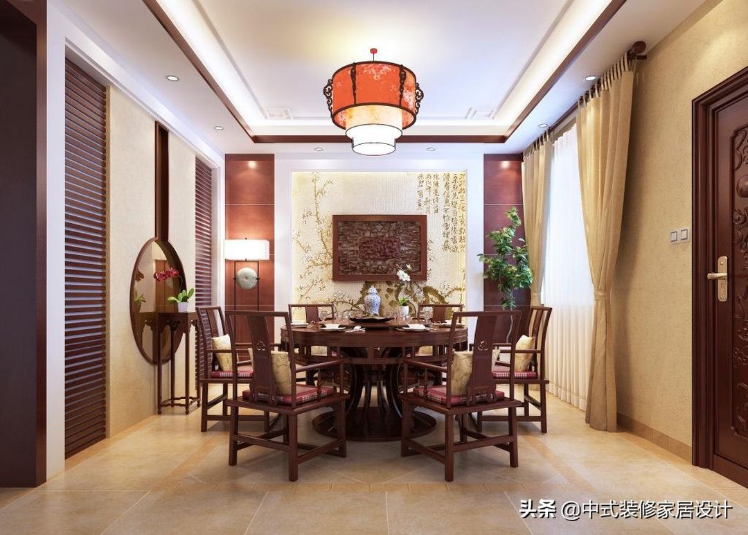 15个新中式餐厅案例，古典现代皆有，值得借鉴装修效果图片_11