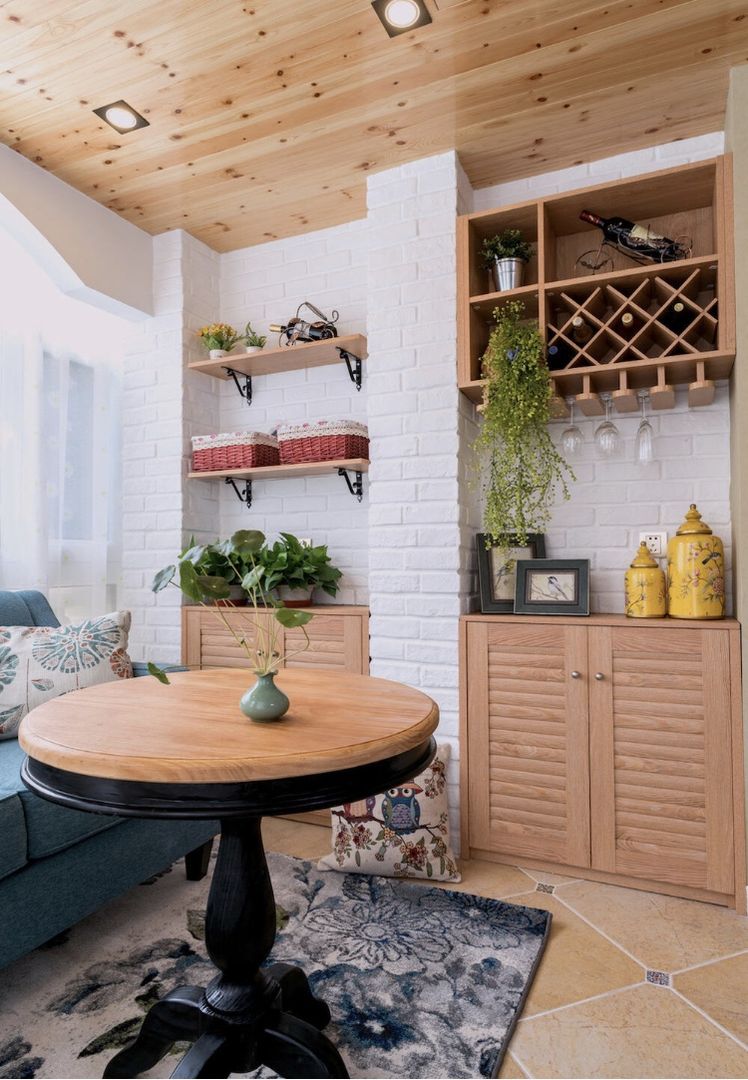 18张休闲阳台设计，高颜值的阳台，让你家成为别人羡慕的样子装修效果图片_3