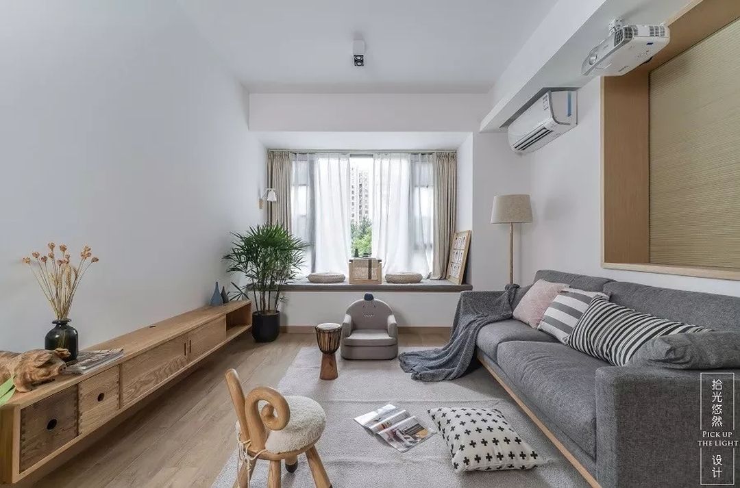 客厅有飘窗，18张软装搭配值得参考装修效果图片_6