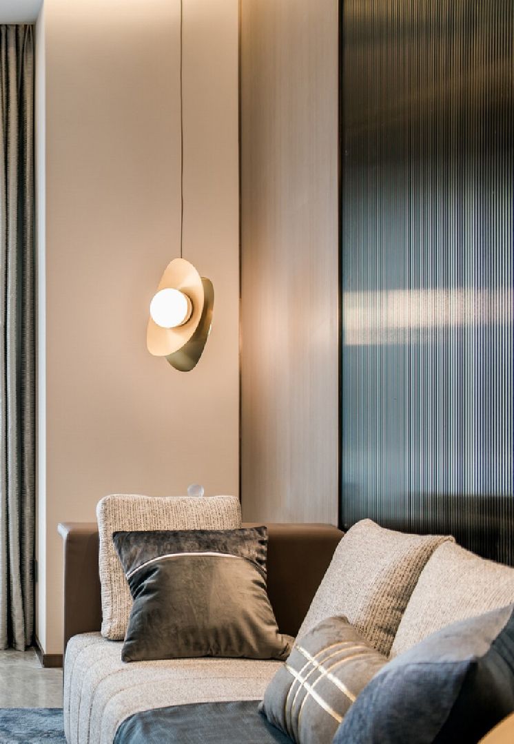 「家居设计」恰到好处的温柔轻奢，三户型品质美学家 | 圣易文装修效果图片_10