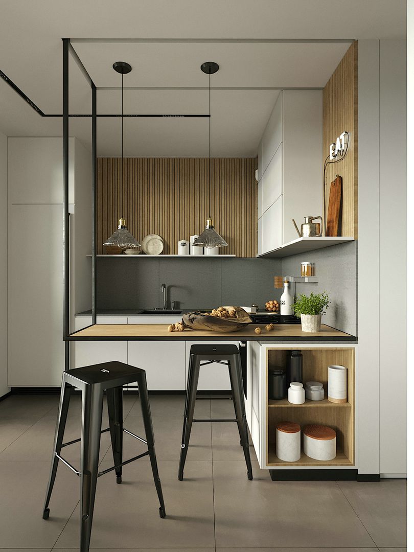 「家居设计」北欧风小公寓 - 一个人的生活也可以过的很精致装修效果图片_3