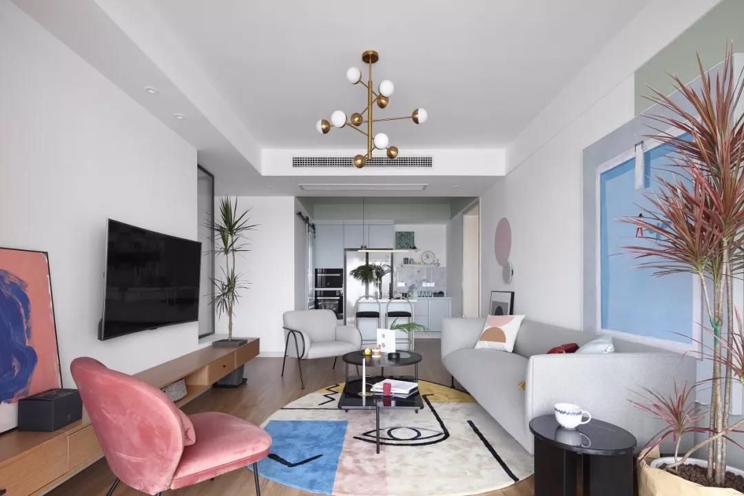 107㎡舒适北欧风装修，邂逅理想生活装修效果图片_7