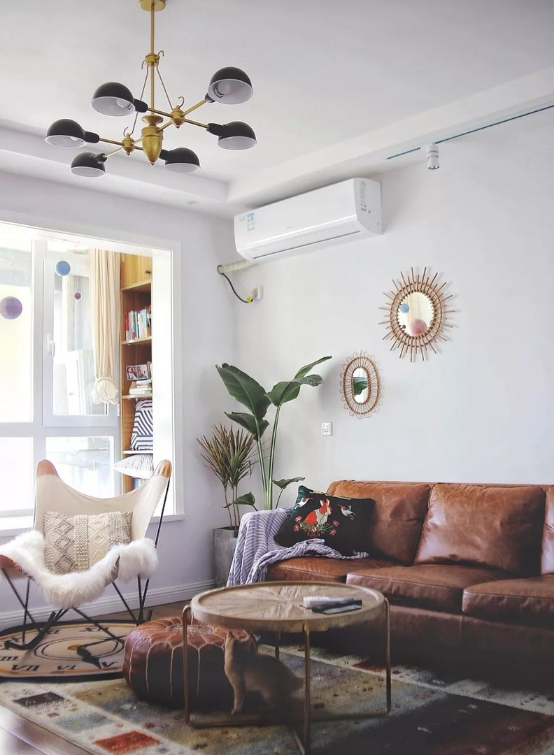 客厅摆上驼色沙发，轻松打造轻奢风装修效果图片_21