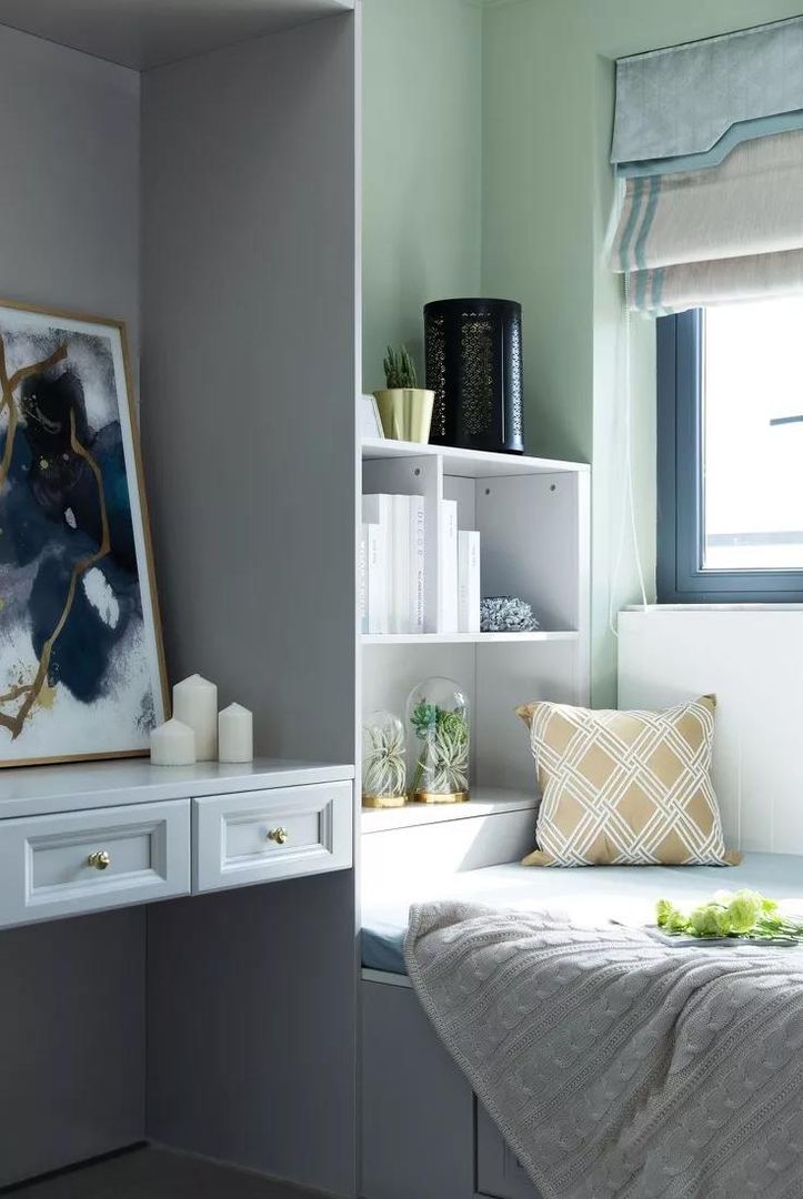 117㎡美式3居室，空间轻盈优雅装修效果图片_12