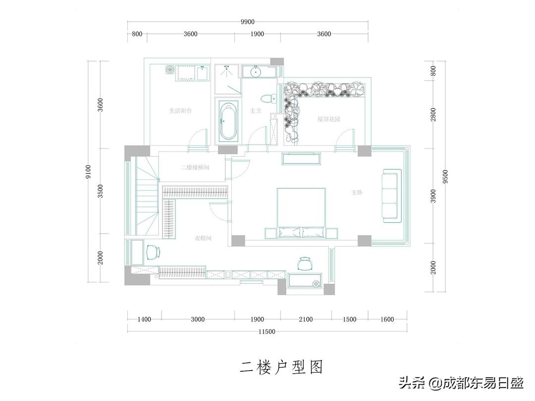 157平跃层新中式实景案例，智慧凝结空间艺术丨东易日盛设计装修效果图片_7