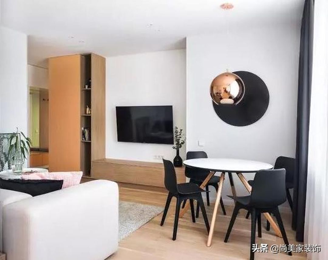 小户型如何装修？58㎡两房，北欧风格！清爽又温馨装修效果图片_7