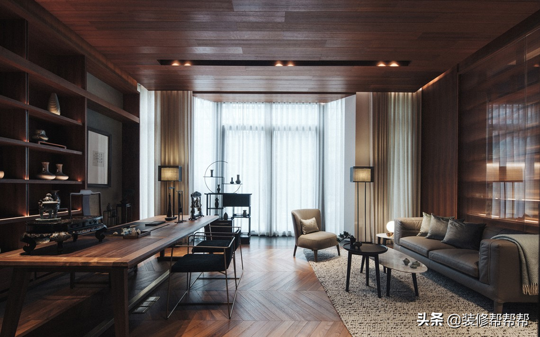 823㎡私人住宅，典雅品质生活，无需太多繁琐装修效果图片_14