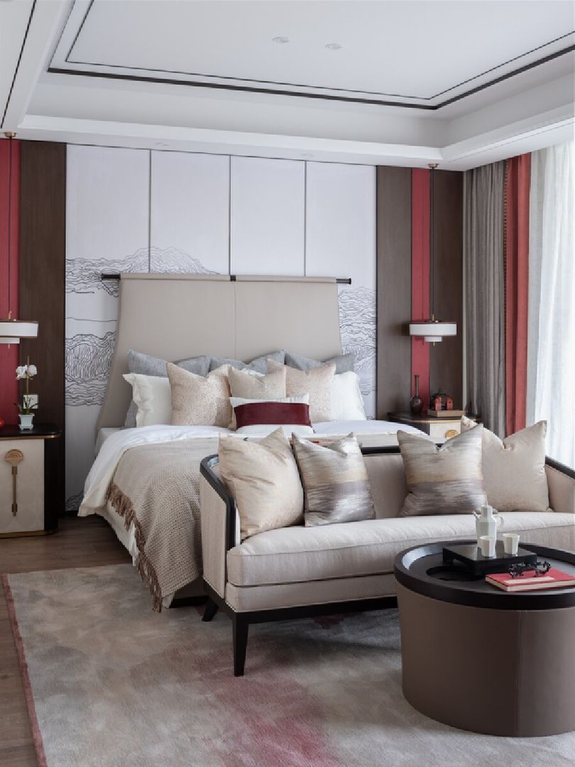 「家居设计」和泓·桃李春风新中式 | 品辰设计装修效果图片_20