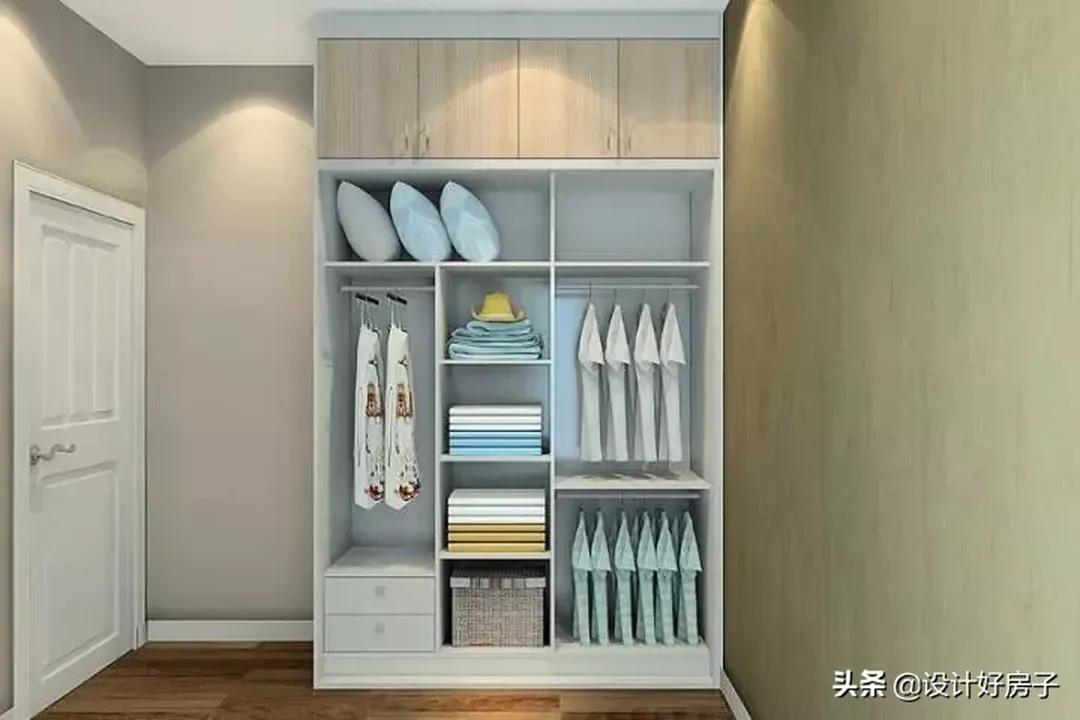 衣柜设计不合理？ 新手装修必看这6点，涨知识又实用装修效果图片_3