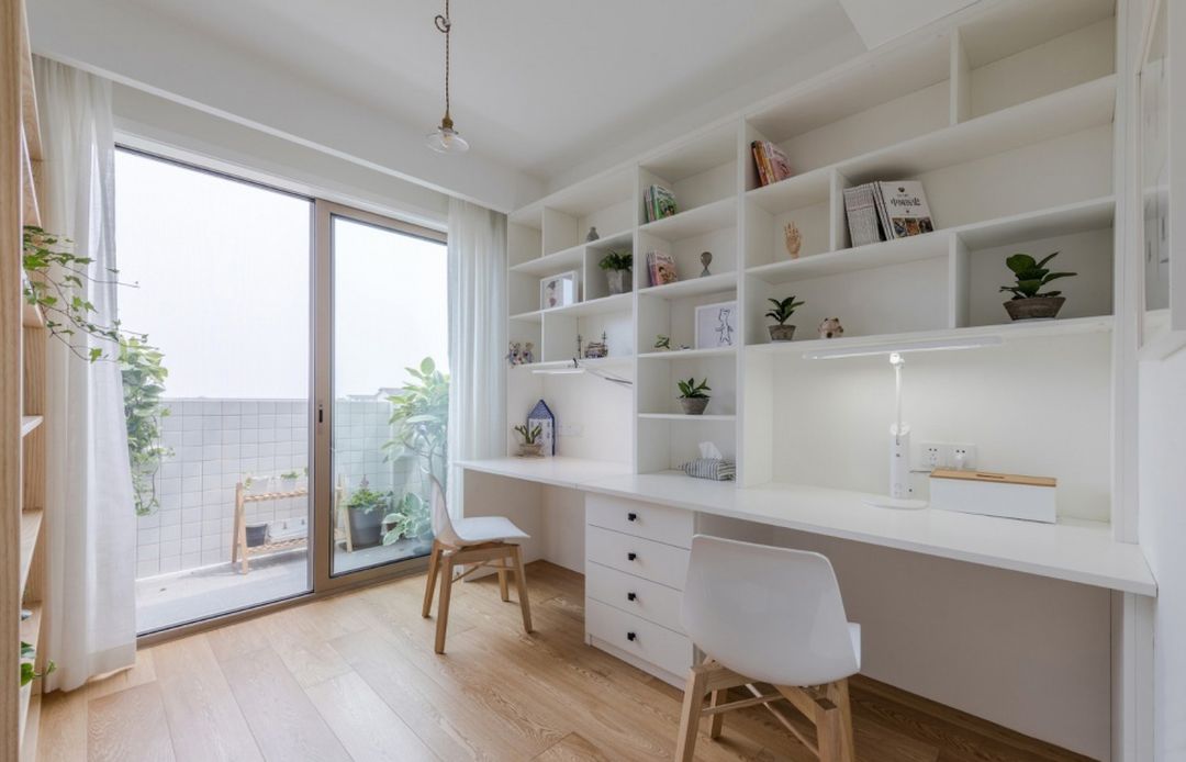 16张小户型适用的书房设计，可以参考装修效果图片_1