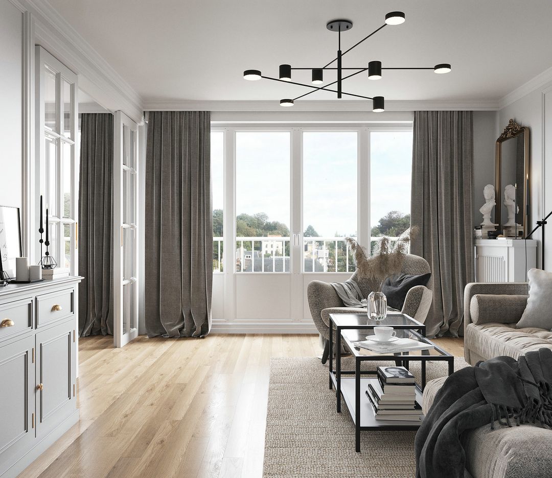 「家居设计」极简北欧遇上波西米亚元素的优雅浪漫装修效果图片_5