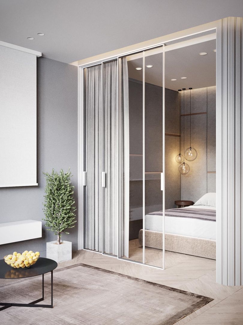 美式轻奢风格，高级灰+金色，打造居家新生活装修效果图片_7