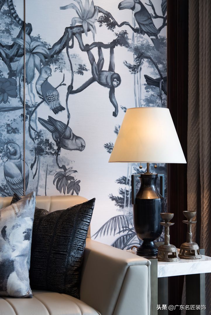 406m²轻奢风别墅，不一样的橙色，老板给豪宅也配上了“爱马仕”装修效果图片_4