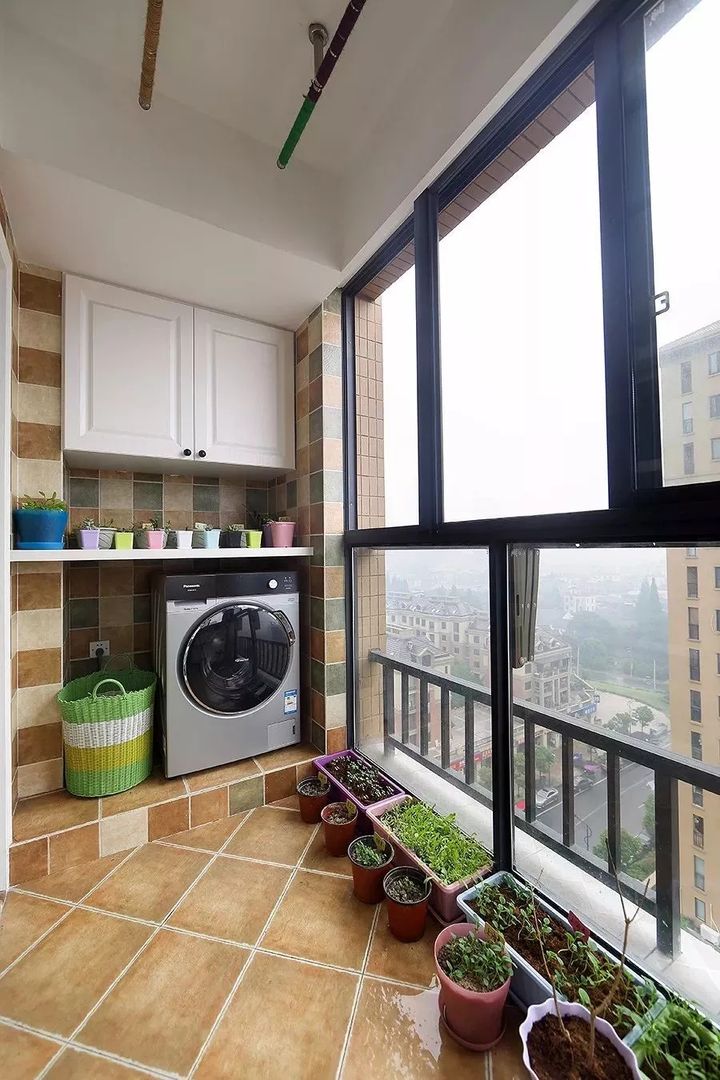 32张封闭式阳台设计，最全的参考收了备用装修效果图片_3