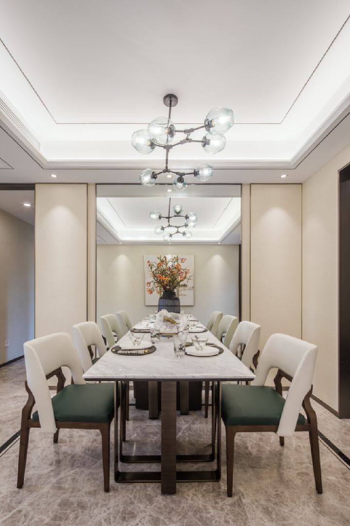 「家居设计」恰到好处的温柔轻奢，三户型品质美学家 | 圣易文装修效果图片_43