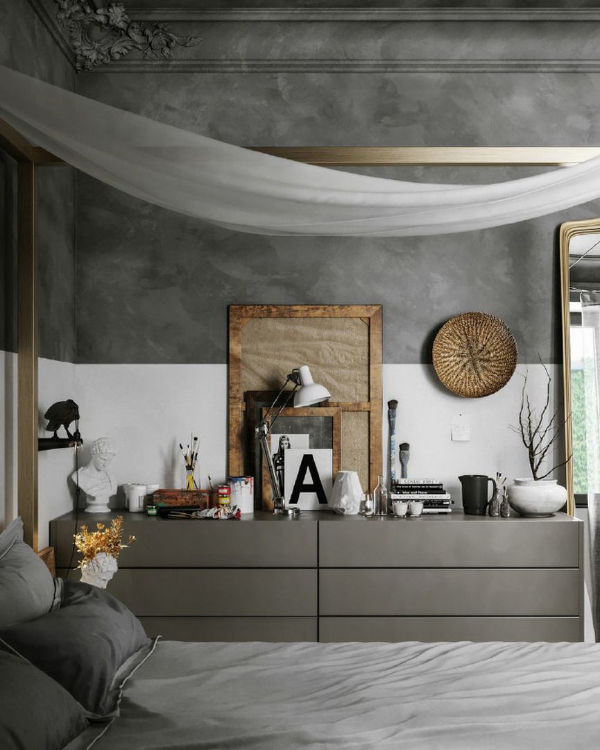 极简欧式 - 并不只有繁琐才能表达欧式装修效果图片_7