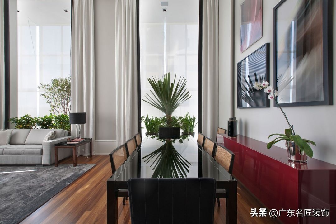 412m²现代简约别墅，通透的视野筑就惬意的生活装修效果图片_8