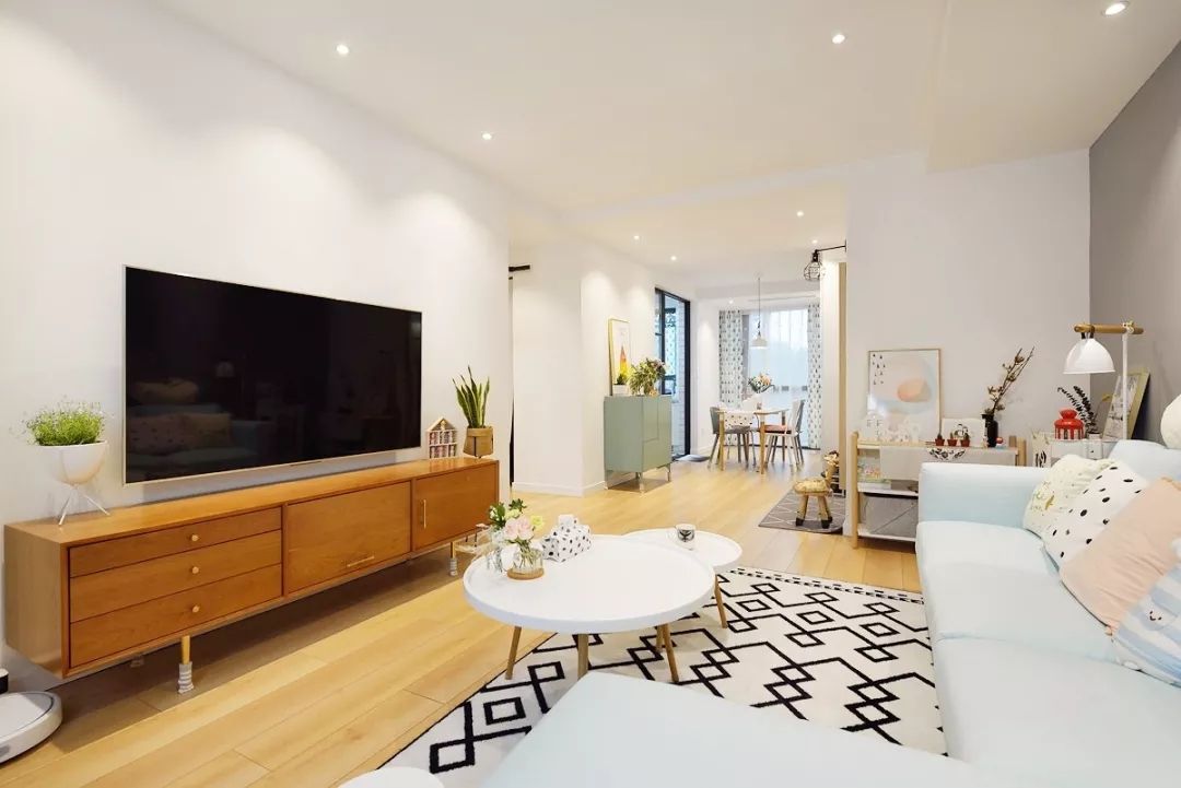 22个原木风客厅，越看越温馨装修效果图片_17