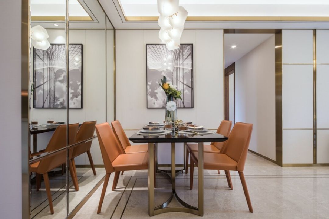 「家居设计」恰到好处的温柔轻奢，三户型品质美学家 | 圣易文装修效果图片_27