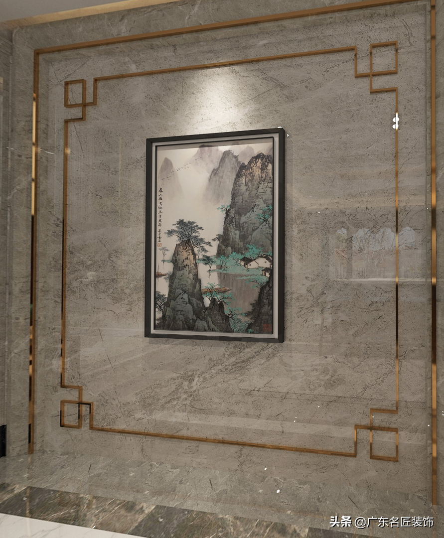 457m²新中式别墅府邸，一起揭开她至臻至美的尊容装修效果图片_14