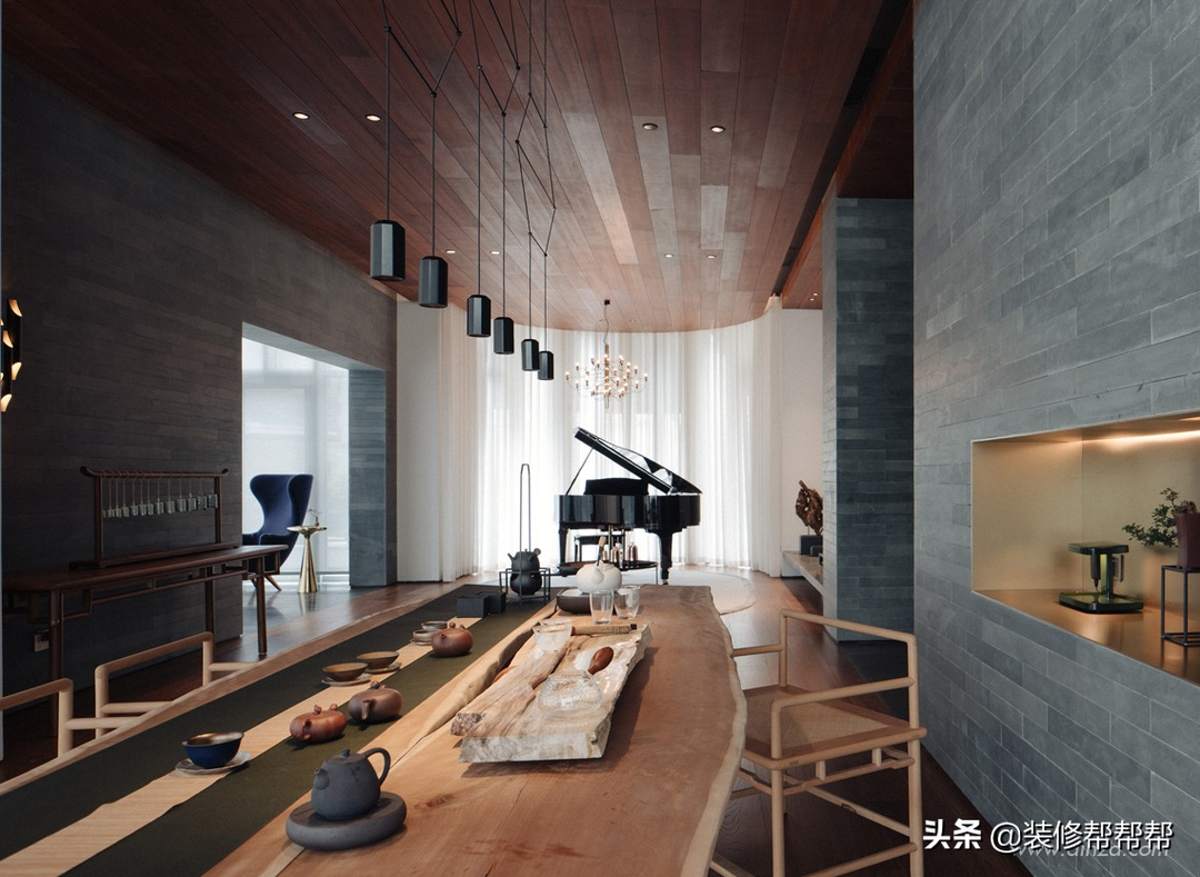 823㎡私人住宅，典雅品质生活，无需太多繁琐装修效果图片_16