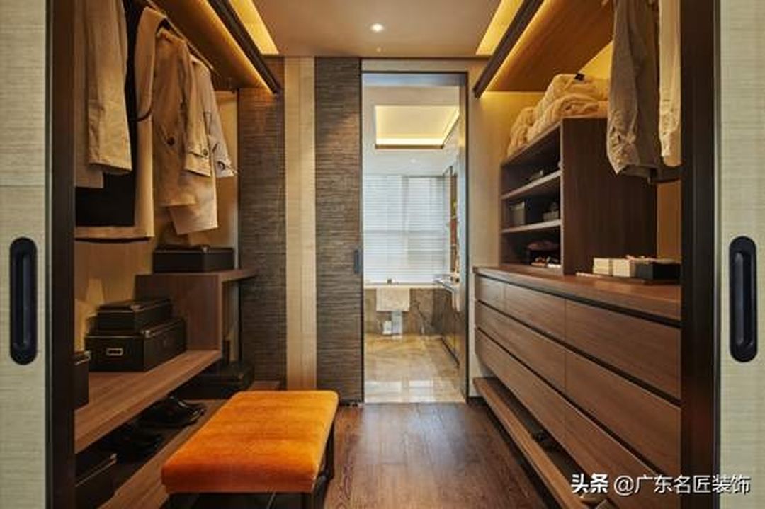 高级灰轻奢靓家，设计师做了这个小改动，家居收纳空间提升50%装修效果图片_12